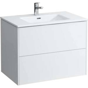 Laufen Pro S - Шкаф с мивка, 59x79x49 см, 2 чекмеджета, бял гланц H8649612611041 (H8649612611041)