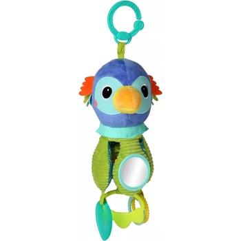 Bright Starts Играчка за количка Bright Starts - Twirly Whirly Plusch Toucan, 30 cm (11400)