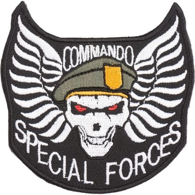 ALFA TACTICAL Nášivka Special Forces, Commando - suchý zip