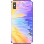 Nillkin iPhone XS Max 6, 5 NILLKIN OMBRE силиконов калъф за телефон, удароустойчив, цветен, ЛИЛАВ (GP-79989)