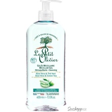 Le Petit Olivier Micellar Clean sing Gel Aloe Vera a Zelený čaj 400 ml