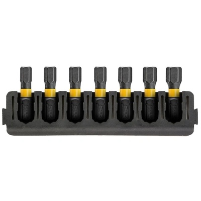 DEWALT Комплект аксесоари, 25 мм, държач за накрайници от 7 части