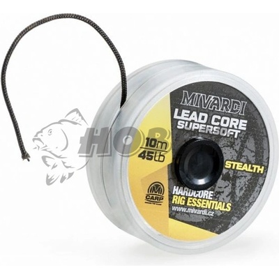 Mivardi Šnúra Lead Core SuperSoft Stealth 10m 45lb