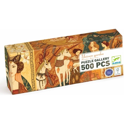 Djeco Zahrada s jednorožcem 500 dílků