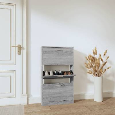 Zahrada-XL šedý sonoma 59x17x108 cm 342532
