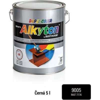 Alkyton RAL 9005 matný 5,0L černá