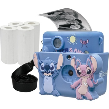 Lexibook Фотоапарат за моментни снимки Lexibook - Disney Stitch (DJ130DZ)