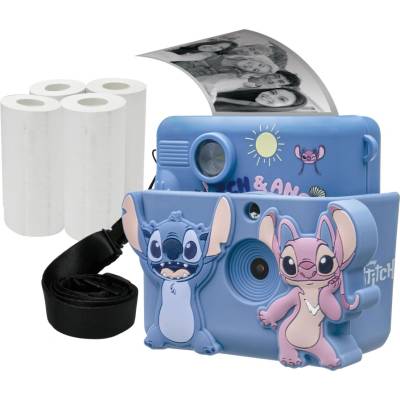 Lexibook Фотоапарат за моментни снимки Lexibook - Disney Stitch (DJ130DZ)