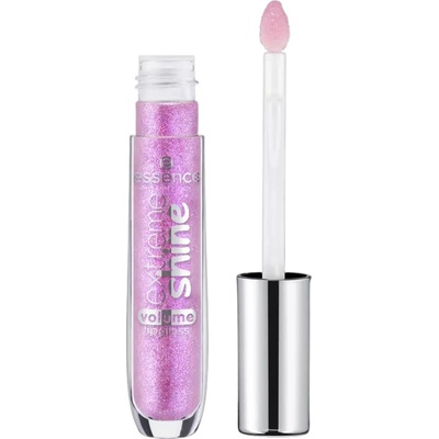 essence Гланц за устни Extreme Shine, 10 Sparkling Purple, 5 ml