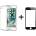 REMAX Стъклен протектор with soft edges + Case, Remax Crystal, for iPhone 7 Plus, Black - 52227 (DE-52227)