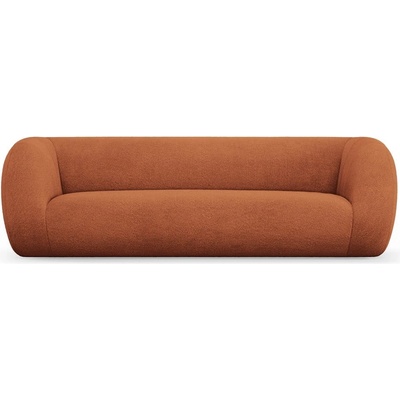 Cosmopolitan Design Оранжев диван от плат bouclé 230 cm Essen - Cosmopolitan Design (COS_3S_101_F1_ESSEN4)