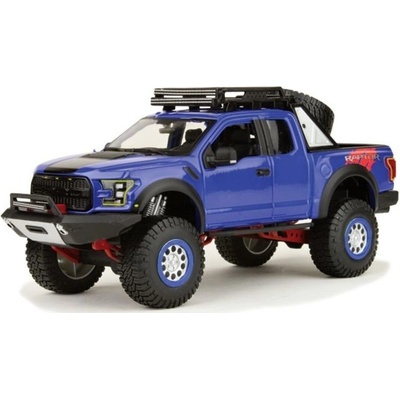 Maisto Ford F 150 Raptor 2017 modrá 1:24