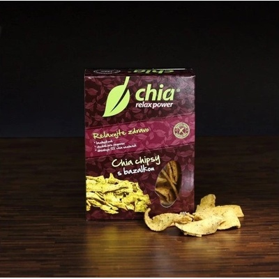 Healthy Planet Chia chipsy s bazalkou 100 g