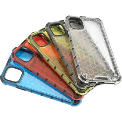 4smarts Hard Cover HEXAGON Case - удароустойчив хибриден кейс за iPhone 11 (прозрачен)