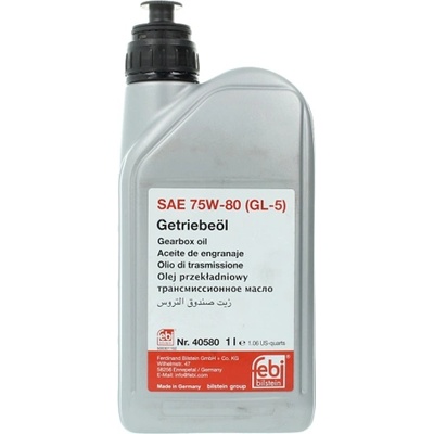 febi bilstein Масло за ръчна скоростна кутия febi fe40580 75w80 1 литър