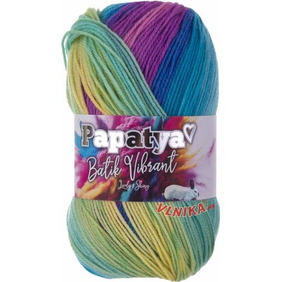 Kamgarn Příze Papatya Batik Vibrant Varianta: 10