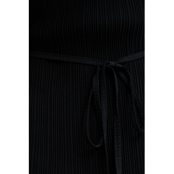 Never Fully Dressed Рокля Never Fully Dressed в черно дълга със стандартна кройка NFDDR2980 (NFDDR2980)