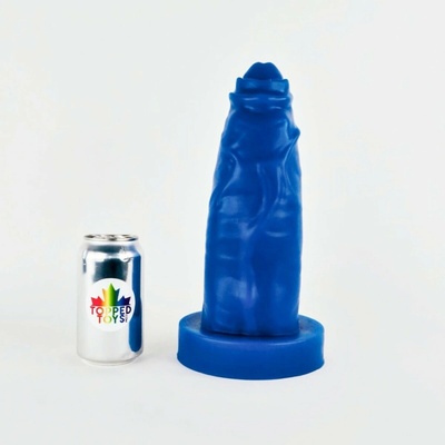 Topped Toys Wreckoner 125 Blue Steel prémiové silikonové dildo 29,5 x 9,7 cm