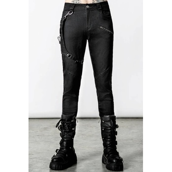 KILLSTAR унисекс панталони KILLSTAR - Decimation Jeans - Черни - KSRA004415