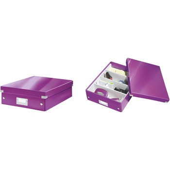 Leitz 60580062 кутия за канцеларски папки Полипропилен (PP) Пурпурен (60580062) (60580062)