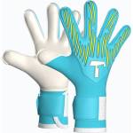 T1TAN Детски вратарски ръкавици T1TAN Rebel 2.0 Sky Blue Junior sky blue/white