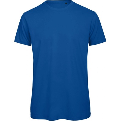 B&C tričko Inspire T medium fit z bio bavlny krátký rukáv pánské královsky modré