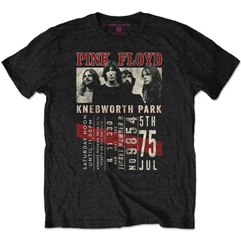Pink Floyd Knebworth '75 Black L Риза (PFECOTS02MB03)