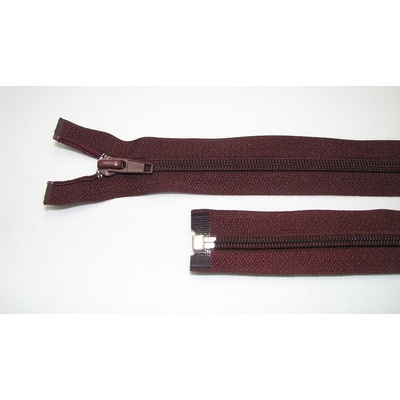 Zips špirála deliteľný 5mm - dĺžka 70cm,bordový