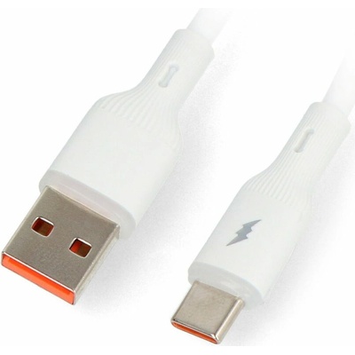 Akyga AK-USB-59 USB 2.0 USB A vidlice USB C vidlice niklovaný 1m bílý