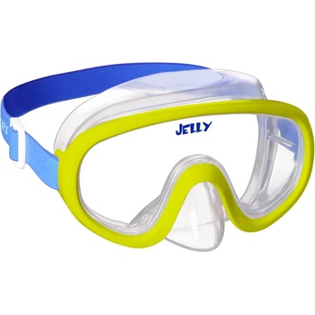 mares Водолазна маска Mares Jelly Diving mask - Lime / Blue / Clear - размер One Size (700-0087-0111)