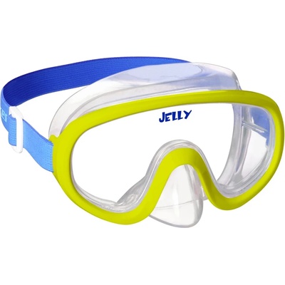 mares Водолазна маска Mares Jelly Diving mask - Lime / Blue / Clear - размер One Size (700-0087-0111)