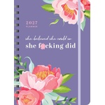 Sourcebooks Plus 2027 She Believed She Could So She F*cking Did Planner | Sourcebooks