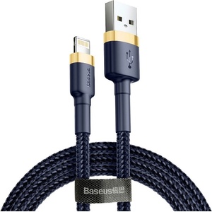 Baseus Кабел за данни Baseus Cafule, Lightning, 1.0m, Blue - 40477 (DE-40477)