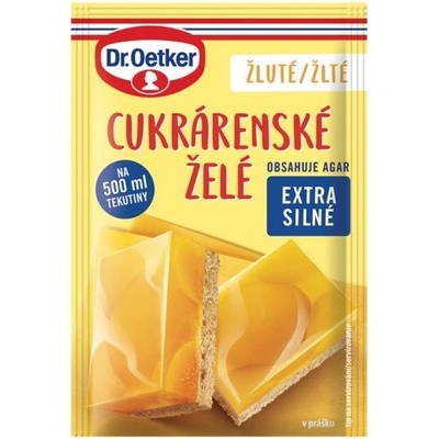 Dr. Oetker Cukrárenské želé žlté v prášku 10 g