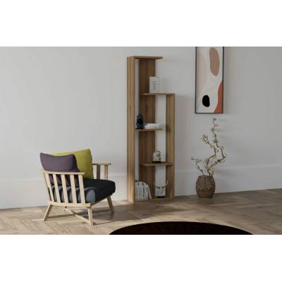 Knihovna Wand Walnut