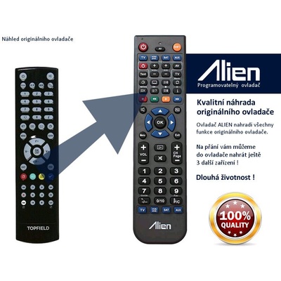 Diaľkový ovládač Alien Topfield TF7700HSCI