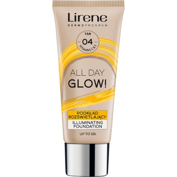 Lirene Dermoprogram tekutý make-up na tvár s vitamínom c tan 04 30 ml