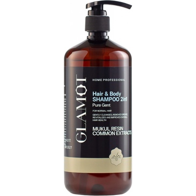 Glamot Pure Gent Hair & Body Shampoo 2in1 1 l