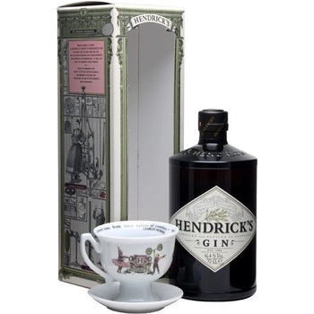 Hendrick's Gin 41,4% 0,7 l (dárkové balení porcelánový šálek na čaj)