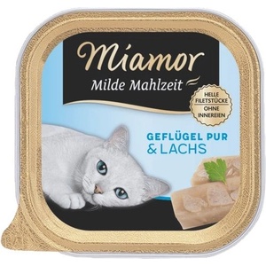 Miamor Milde Mahlzeit птиче месо и сьомга 100 г