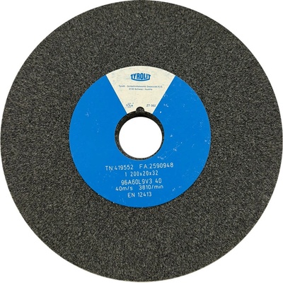 Tyrolit Brusný kotouč plochý 200 x 20 x 32 mm 96A60L9V40 T419552