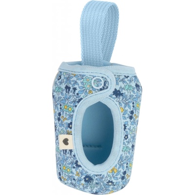 Bibs x Liberty obal na fľašu malý BabyBlue