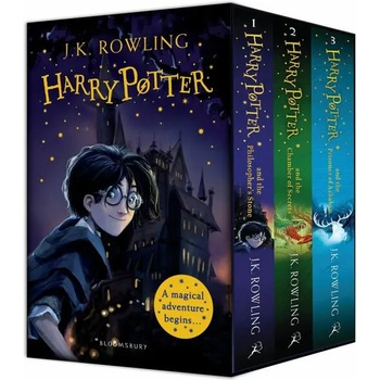 Harry Potter 1-3 Box Set: A Magical Adventure Begins