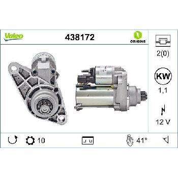 Startér VALEO 438172