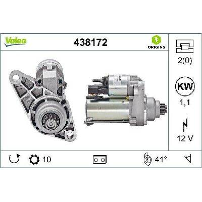 Startér VALEO 438172