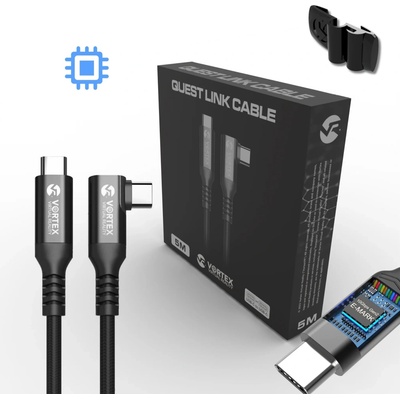 VortexVR optický kabel 5m USB-A pro Meta Quest Link | PC-VR Quest 3 / 3S / 2 – Hledejceny.cz