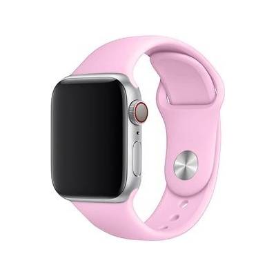 Mobilly remienok pre hodinky Apple 42/44 mm, M, silikónový, ružový pink Mand 414 DSJ-01-00A