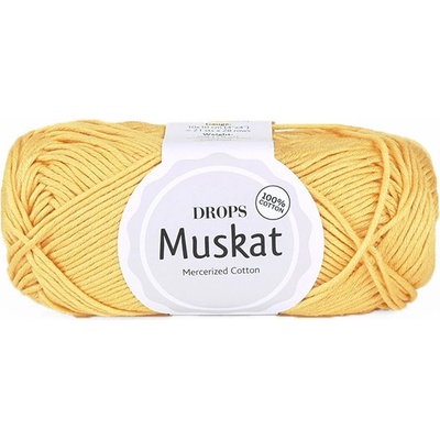 Příze DROPS Muskat 30 - žlutá