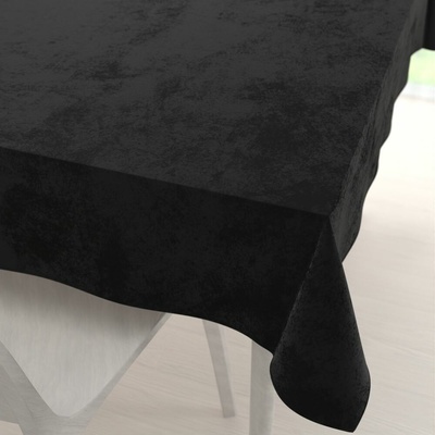 Biante Zamatový obdĺžnikový obrus Velvet Premium SVP-023 Čierny 50x100cm