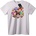 NOONEBRAND Тениска Halloween Chibi Герои - 7XL, White